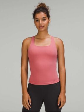 Lululemon InStill Tank Top in Brier Rose